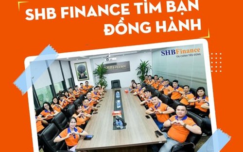 Tài chính Ngân hàng SHB (SHB Finance) tuyển Nhân viên kinh doanh